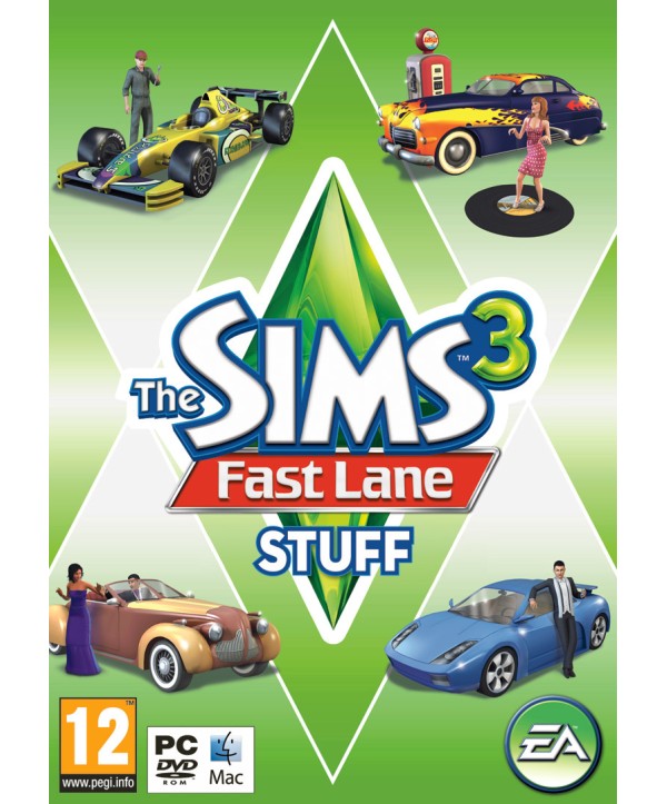 The Sims 3 - Fast Lane Stuff Expansion Pack Origin / EA app Key EUROPE